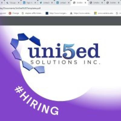 Uni5ed Solutions Inc Logo