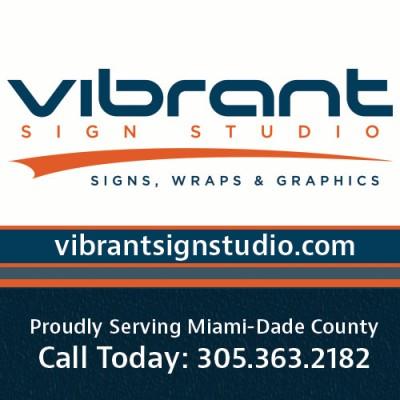 Vibrant Sign Studio's Logo