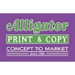 Alligator Print & Copy Logo