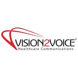 Vision2Voice Healthcare Communications Logo