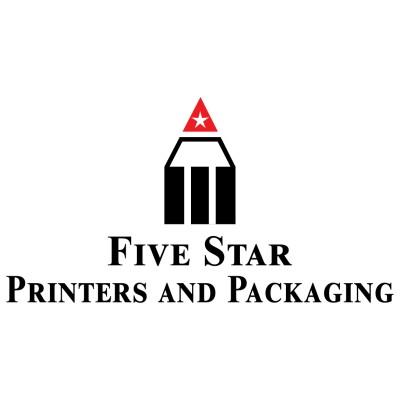Five Star Printers And Packaging   Logo