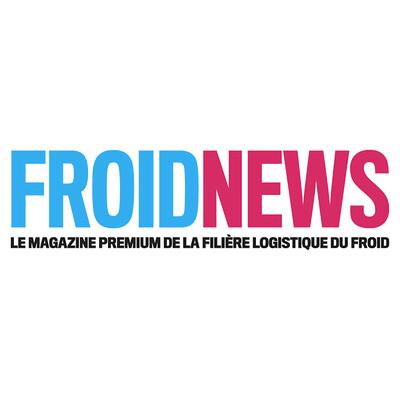 FROID NEWS LE MAGAZINE PREMIUM DE LA FILIÈRE LOGISTIQUE DU FROID Logo