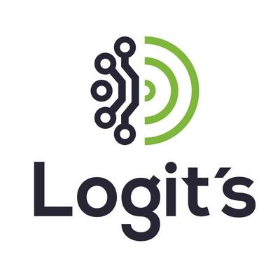 Logits. Technology for door control. Logo