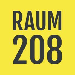 RAUM208 | Büro für Kommunikation & Design Logo
