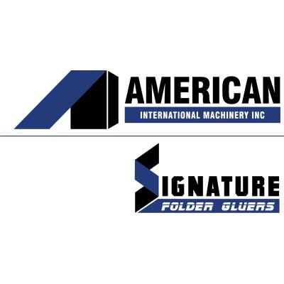 American International Machinery Inc. / Signature Folder Gluers Logo