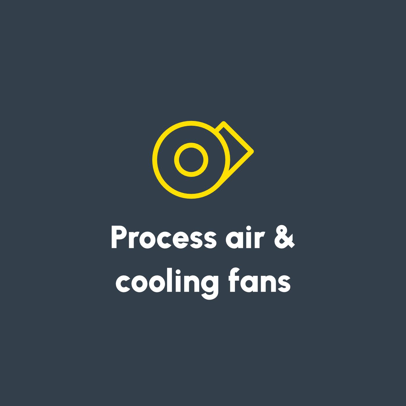 Image for Process air & cooling fans