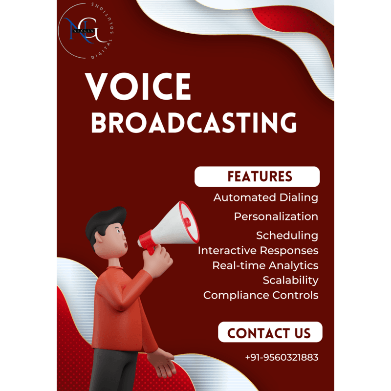 Product: Voice Broadcasting Services