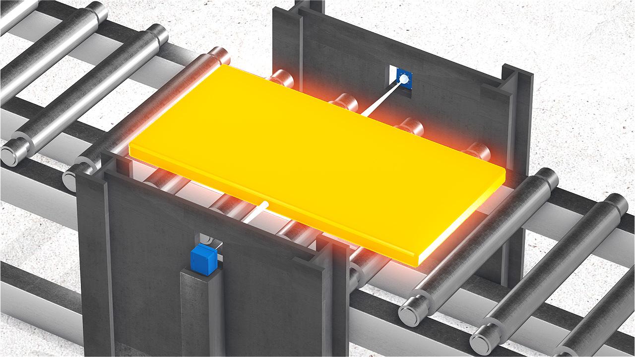 UseCase: Width measurement of metal products