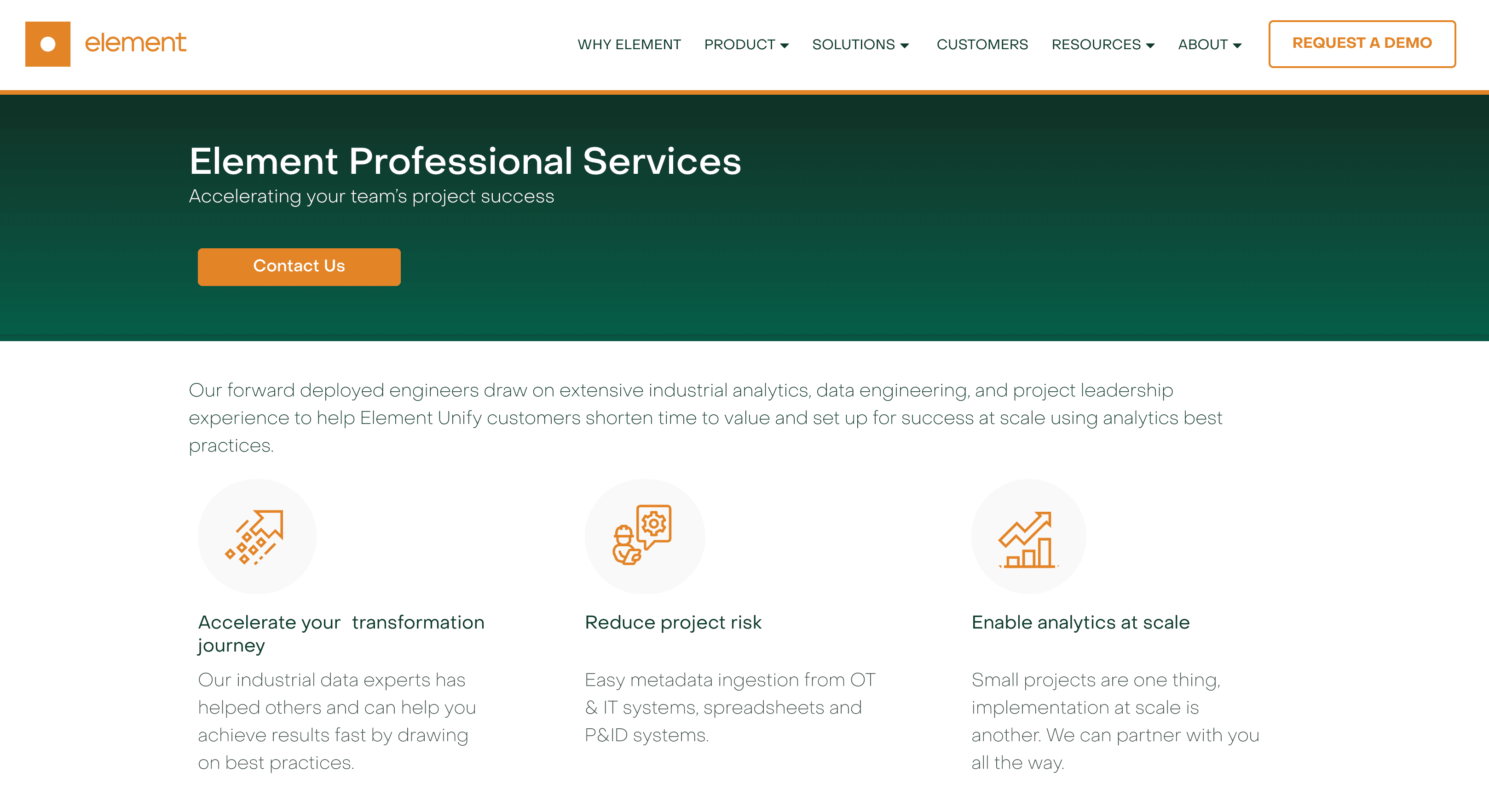 Product Element Professional Services image