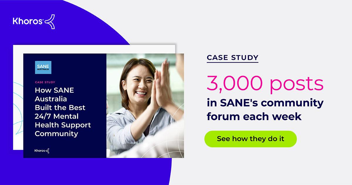 UseCase: SANE Australia case study | Khoros