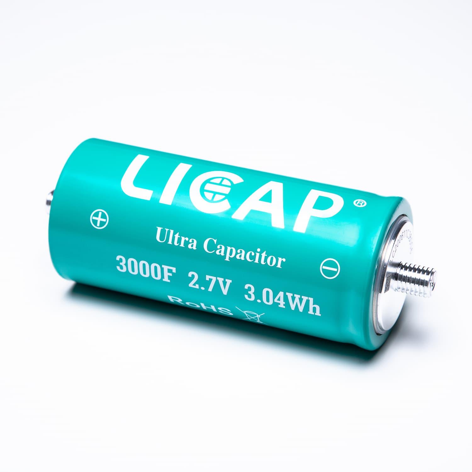 Product 2.7V, 3000F Ultracapacitor Cell LICAP Technologies, Inc. - Ultracapacitors, Dry Electrode Technology image