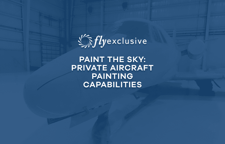 Product Newsroom | Paint the Sky: Private Aircraft Paint Capabilities | flyExclusive image