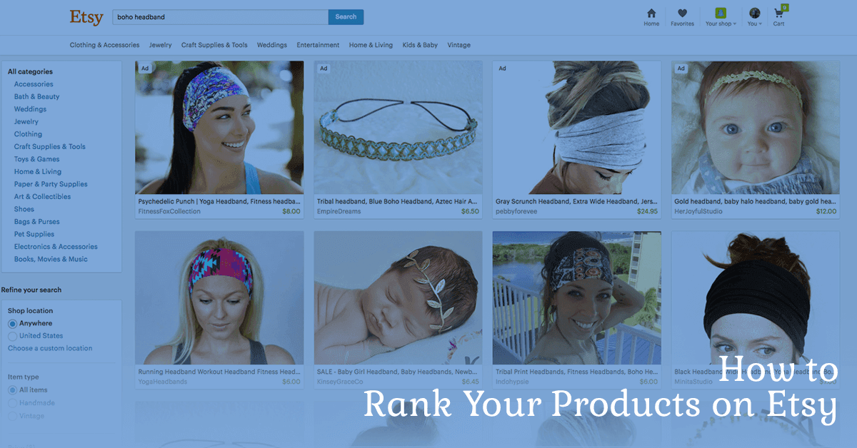 Product Etsy SEO - How to Rank Your Products on Etsy - Aycock Designs image