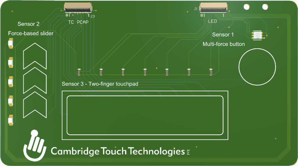 Product Evaluation Kit CTT2106-EVK (Enhanced Touch) - Cambridge Touch Technologies, Ltd image