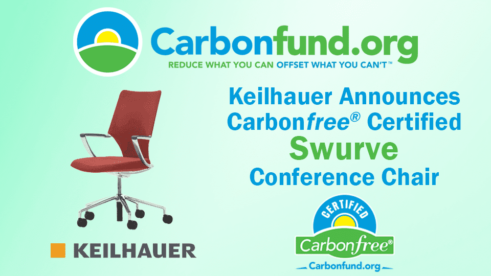 Product Keilhauer Releases Swurve as Carbonfree Certified Product - Carbonfund image