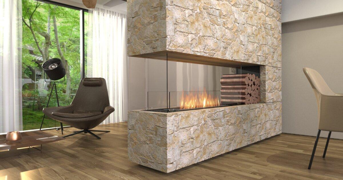Product: Buy Flex 122PN.BXR: Peninsula Fireplace Insert - EcoSmart Fire