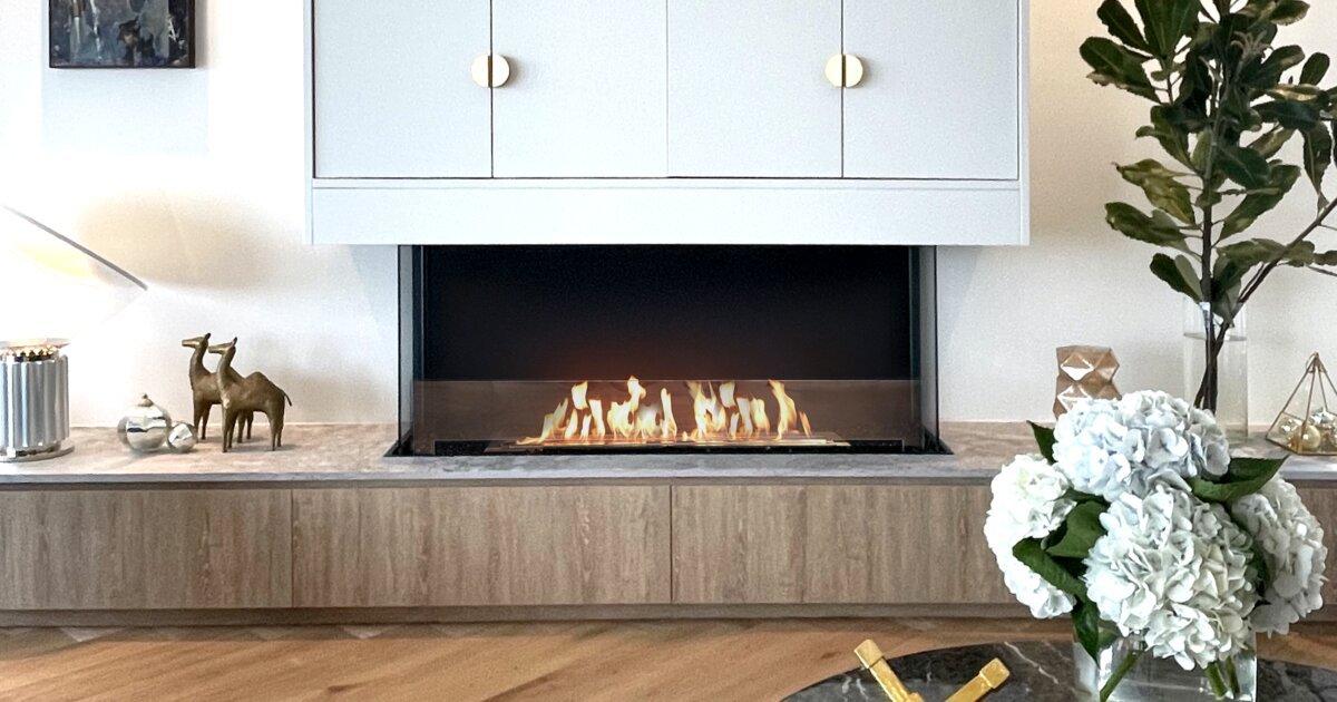 Product: Buy Flex 50BY: Bay Fireplace Insert - EcoSmart Fire