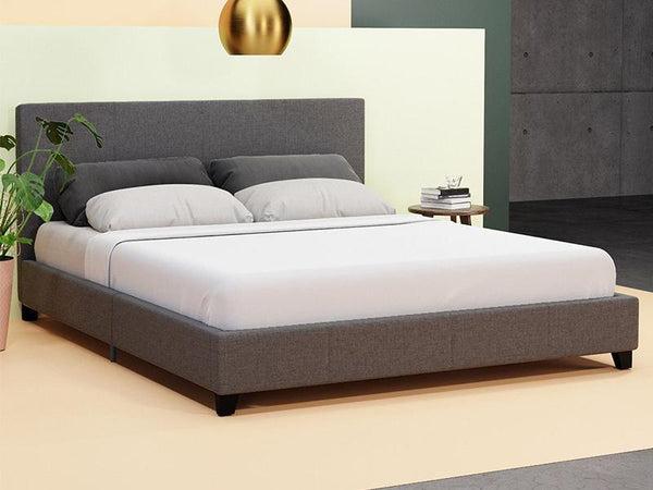 Product 
      Hansel Fabric Bed Frame - Charcoal - 360HomeWare image