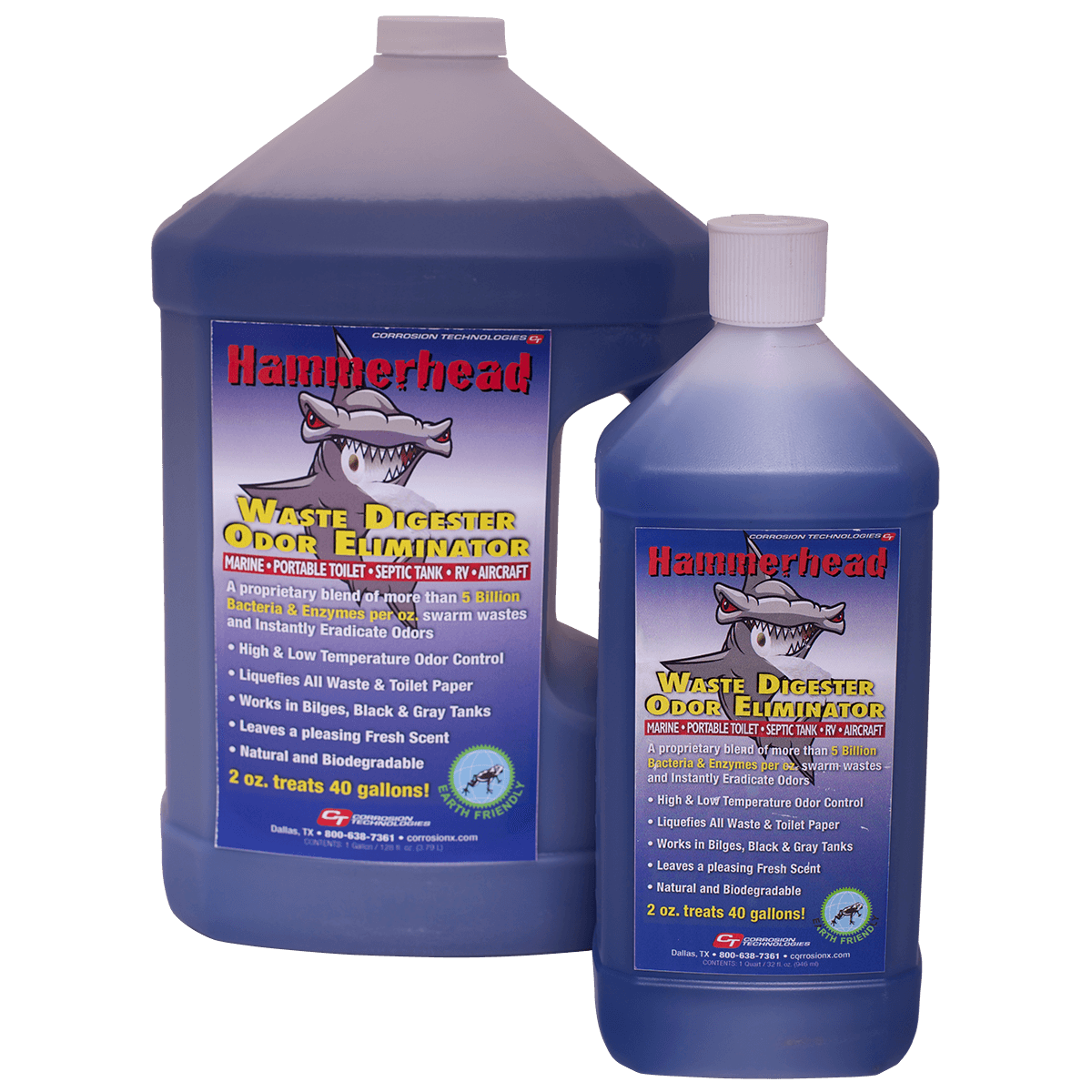 Product 
      Hammerhead waste digester / odor eliminator
      – Corrosion Technologies
     image