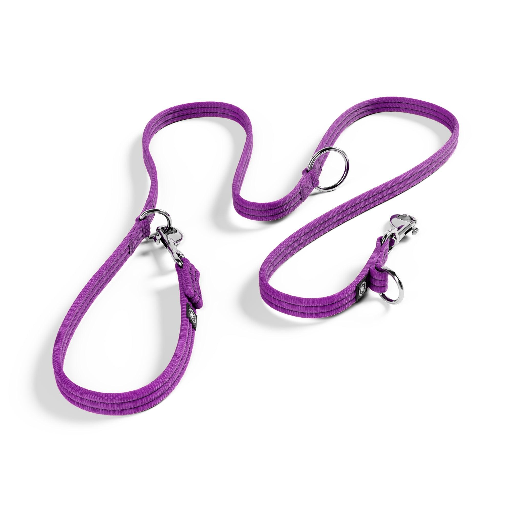Product 
      Double Ended Training Lead | All Breeds - Durable & Soft 2m Lead - Pur
 – BullyBillows Wholesale image