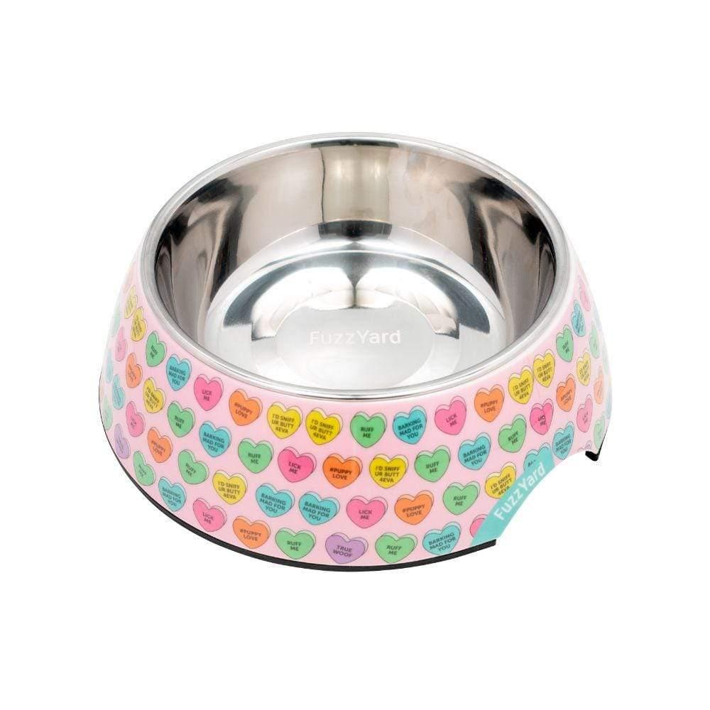 Product FuzzYard Dog Bowl Candy Hearts Large - MyHouse image
