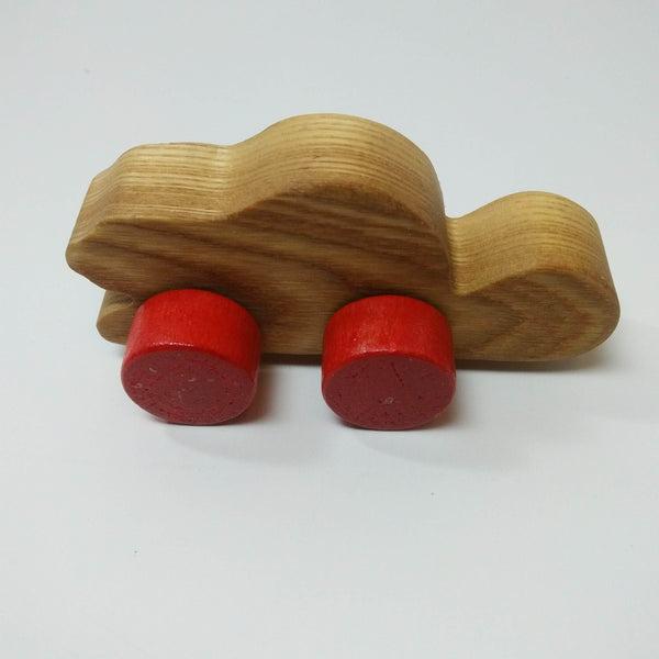 Product Wooden mini animals with wheels - Toy Maker of Lunenburg image