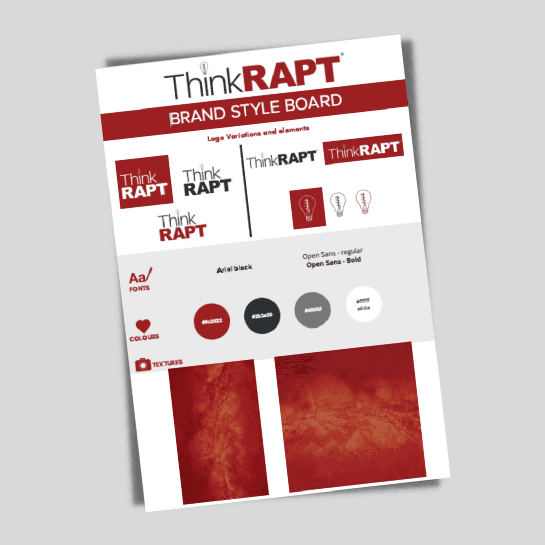 Product Brand Essence & Logo - Think RAPT image