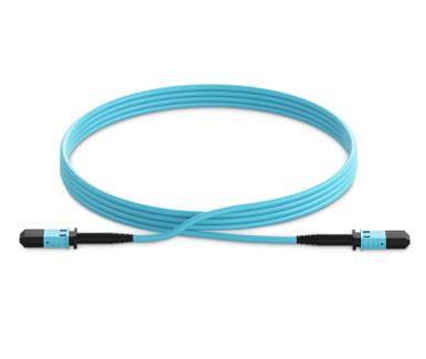 Product 12 Fiber MTP to 12 Fiber MTP OM4 50/125µm Multimode Fiber Cable image