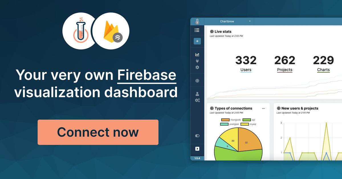 Product: Firebase Charts Dashboard | Chartbrew