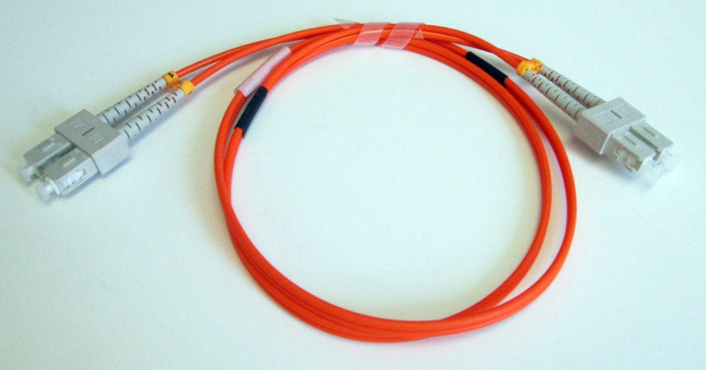 Product Orange Multi Mode 62.5/125 Duplex Fiber Optic Cable Assemblies - CE Communications image