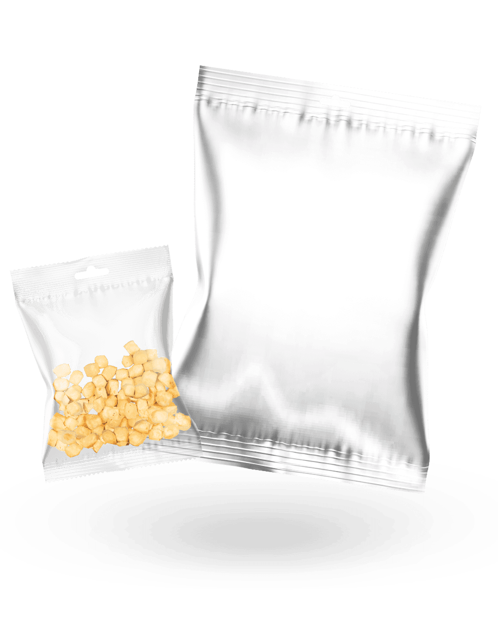 Product: Non-branded popped or grated cheese - Cheesepop food group
