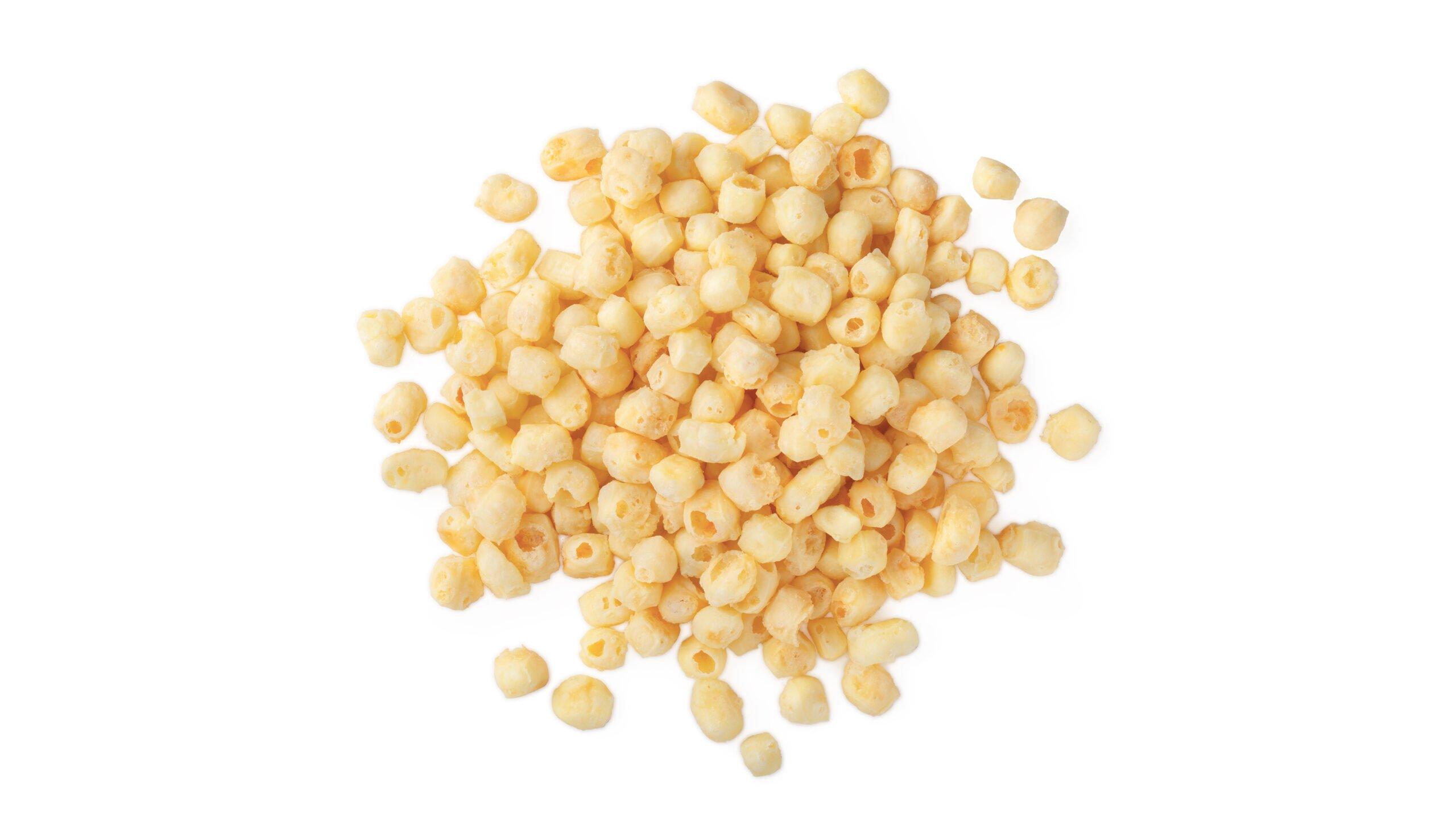 Product: Discover our popped plant-based cheese - Cheesepop food group