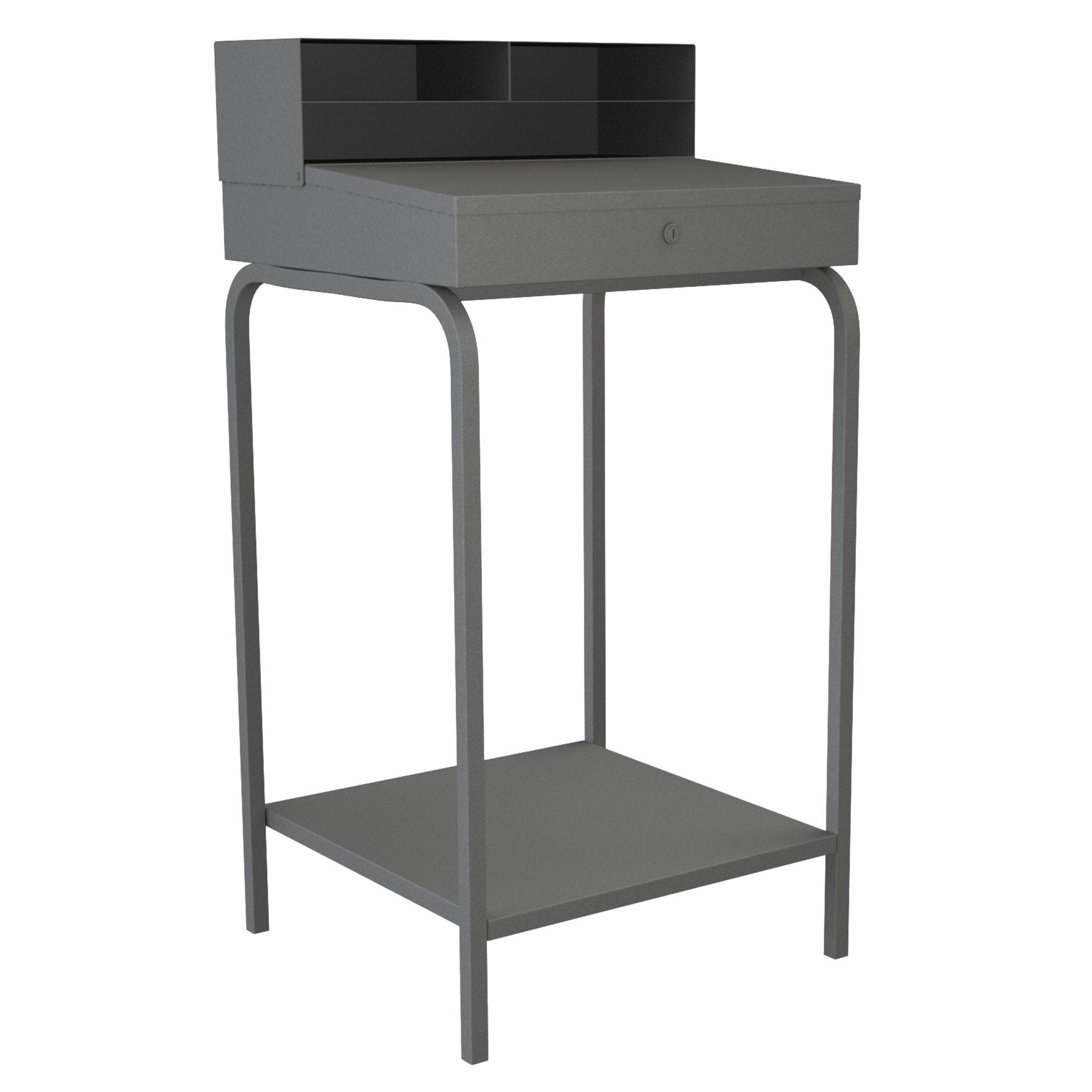 Product: MH40 Steel Powder Coat Receiving Desk - Choice Equipment Company