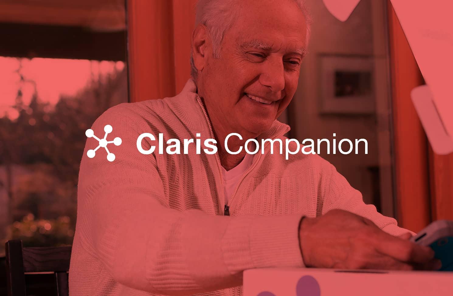Product Interfaith Community Services Uses Claris Companion Tablet Technology to Improve the Social Connections of Seniors at Home - Claris Healthcare image