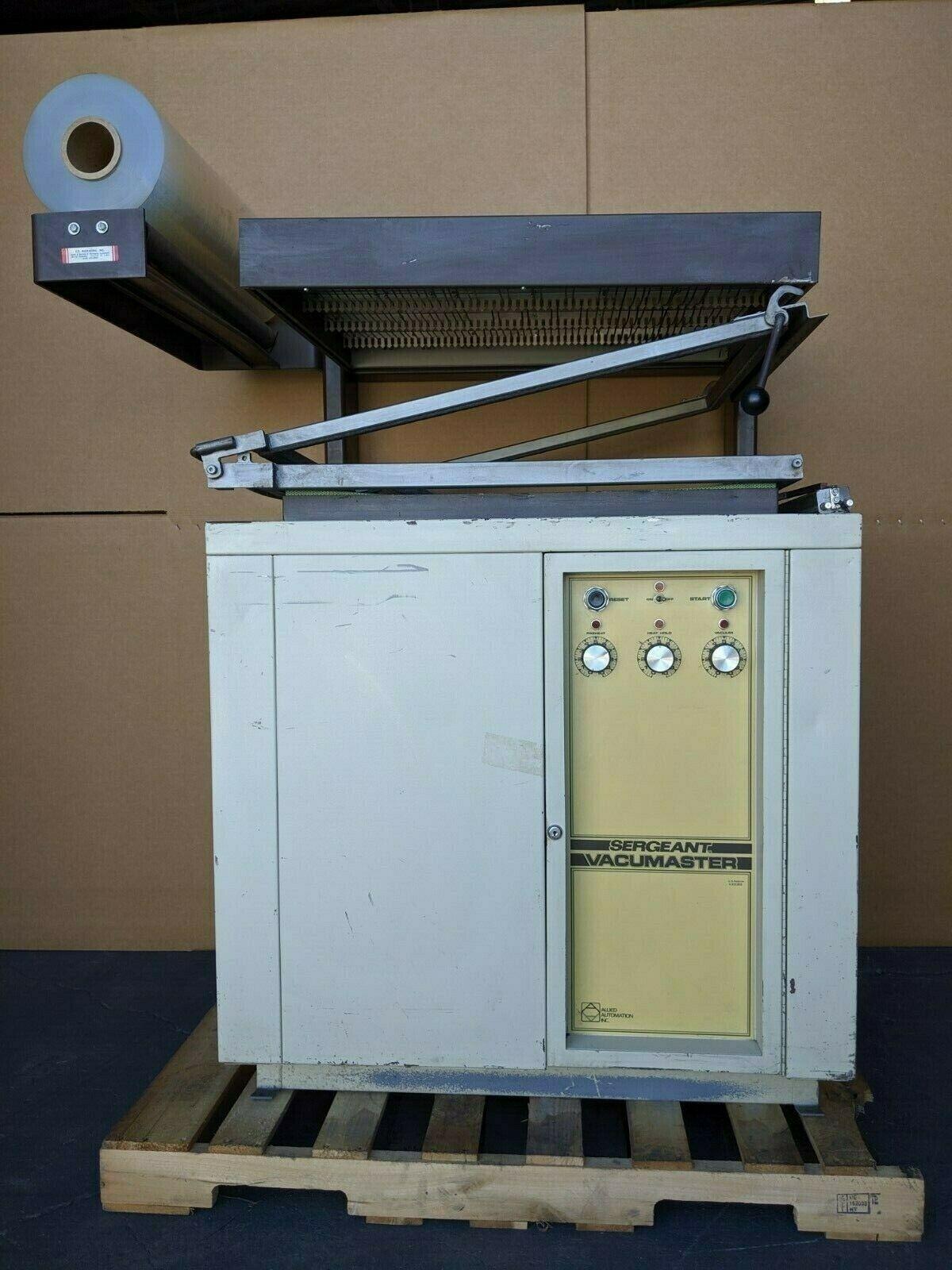 Product Used Seargeant 2430 Skin Packaging Machine image
