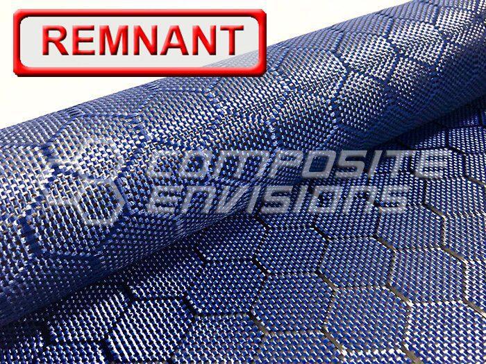 Product Carbon Fiber/Blue Aramid Hybrid Fabric Honeycomb 3k 50″/127cm 6.49oz/220gsm (Remnant) - Composite Envisions image