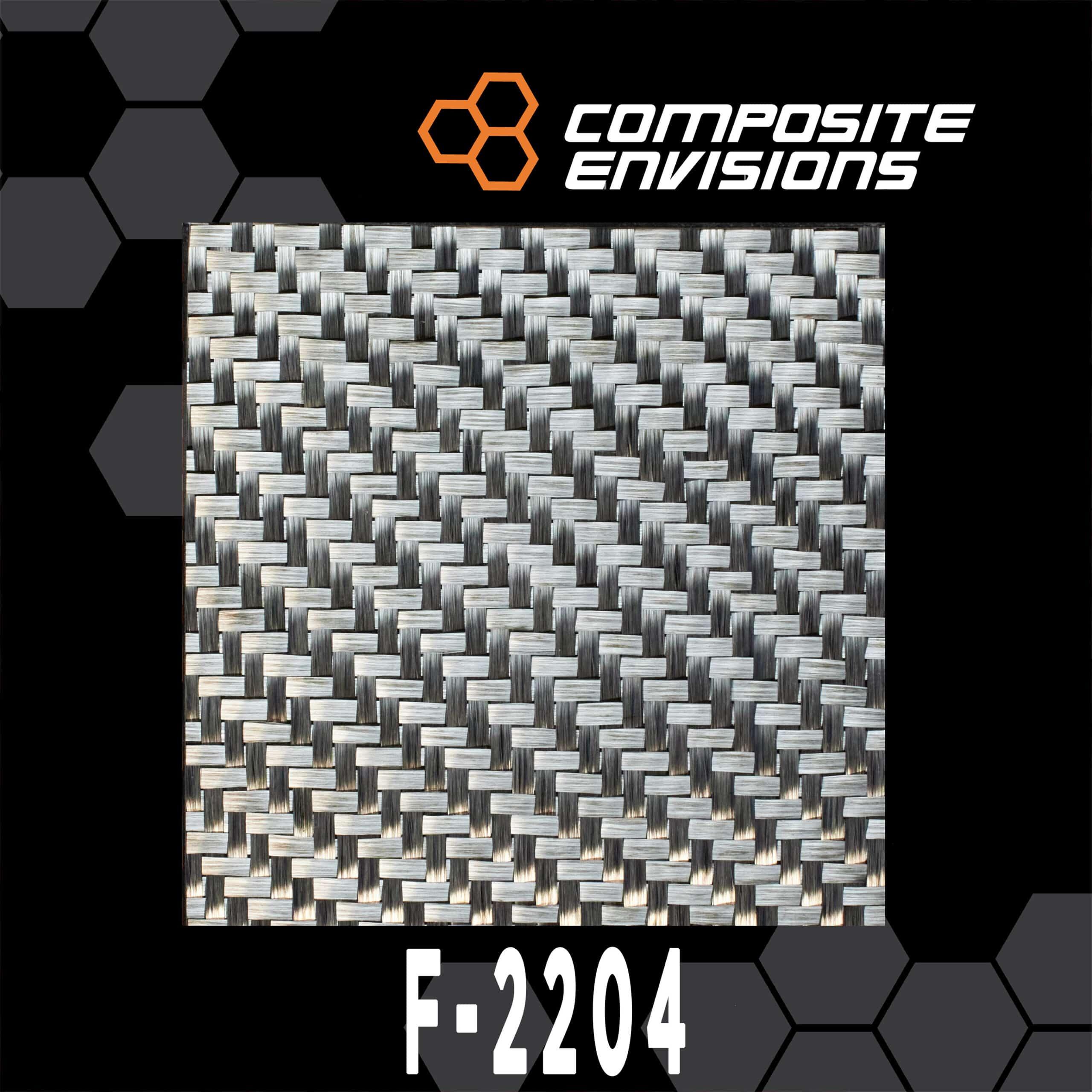 Product Silver Aluminized Carbon Fiber Fabric 2×2 Twill 3k 6oz/203gsm Toray T300-Sample (4″x4″) - Composite Envisions image
