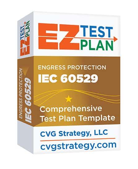 Product: IP5 Dust Protected 60529 EZ-Test Plan - CVG Strategy