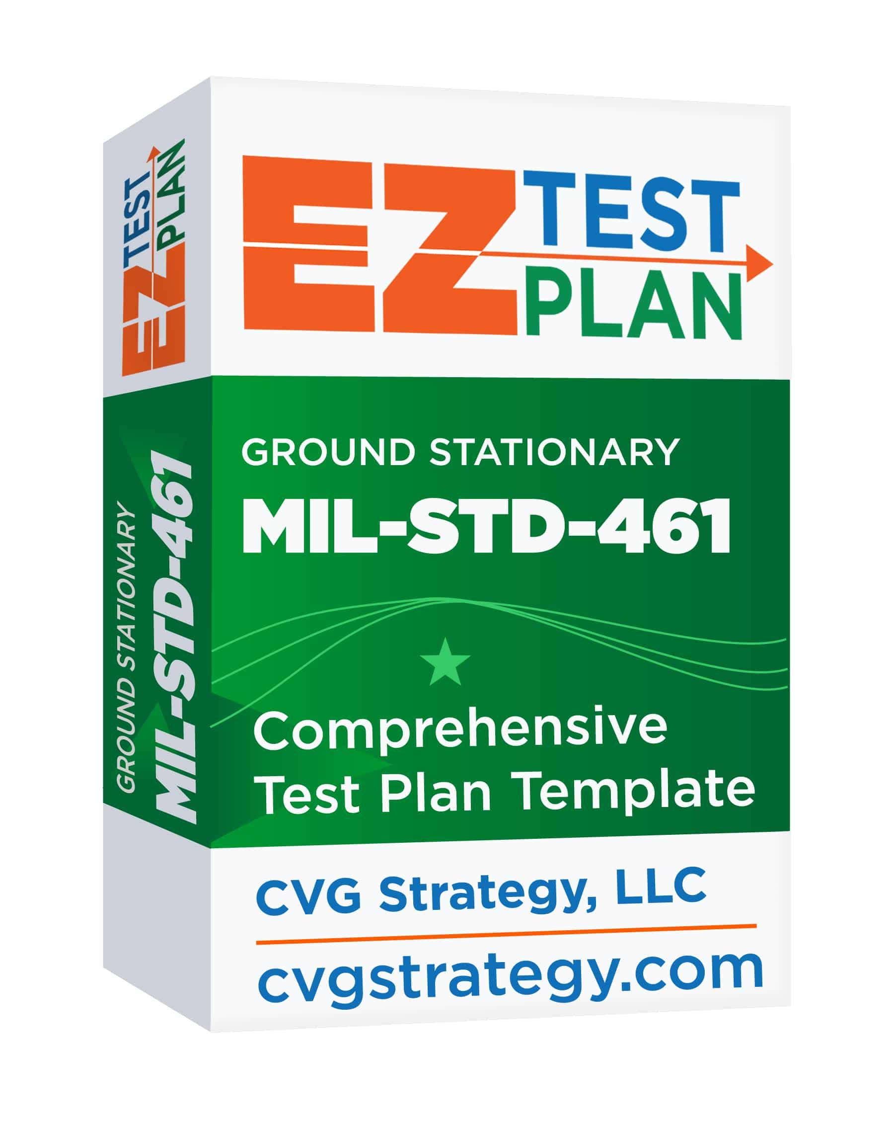 Product: Ground Stationary 461G CE102 EZ-Test Plan - CVG Strategy