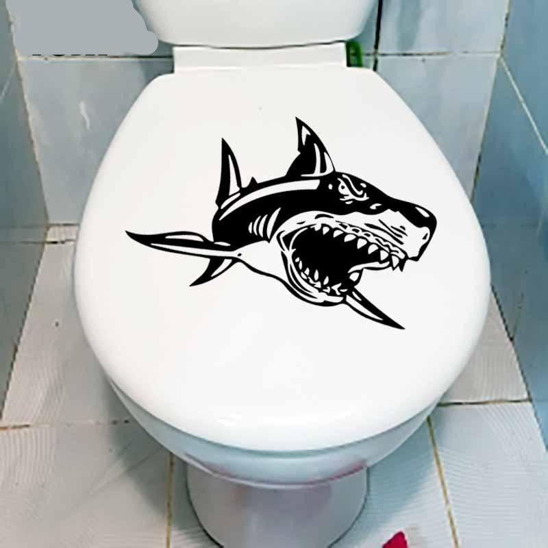 Product: Toilet Sticker: Great White Shark - Diving Specials Shop