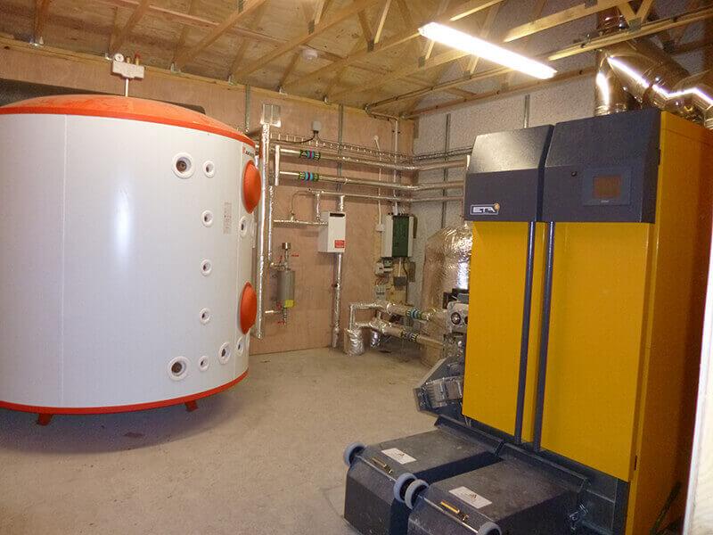 Product Installation | Dunster Biomass Heating image