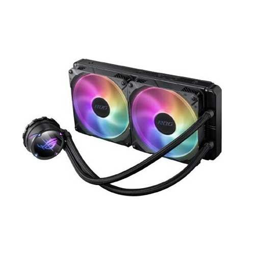 Product DXB Gamers Best Price | Buy Asus Rog Strix LC II 280 ARGB, CPU Liquid Cooler, Radiator 280mm, All-in-One CPU Cooler | 90RC00C1-M0UAY0 image