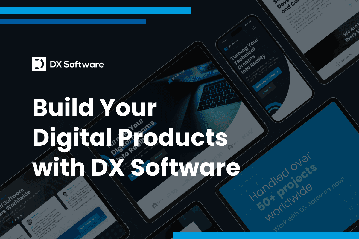 Product Service - UI/UX Design | DX Software image