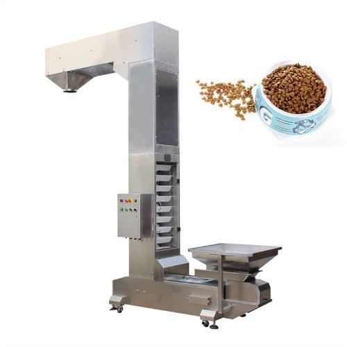 Product Bucket elevator with plastic buckets for dry fruit,snack etc - Easy4pack - VFFS packaging machine,HFFS packaging machine,flowpack packaging machine,rotary packaging machine,doypack packaging machine,food packaging machinery,Chinese leading packaging machine manufacturer,China professional packaging machinery factory and supplier. image