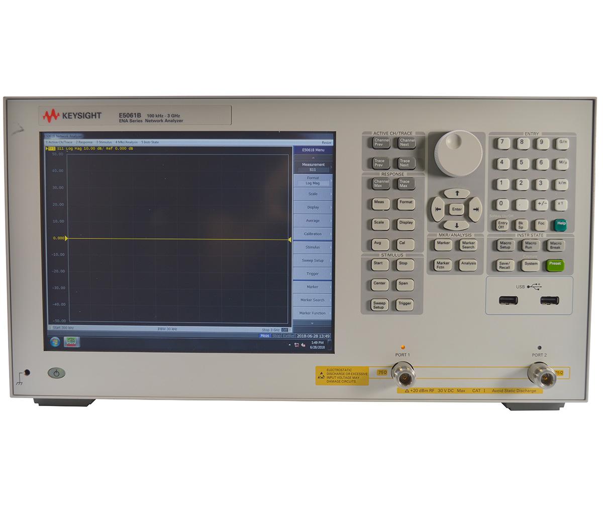 Product Keysight Technologies E5061B-237| TRS-RenTelco Rent or Buy image
