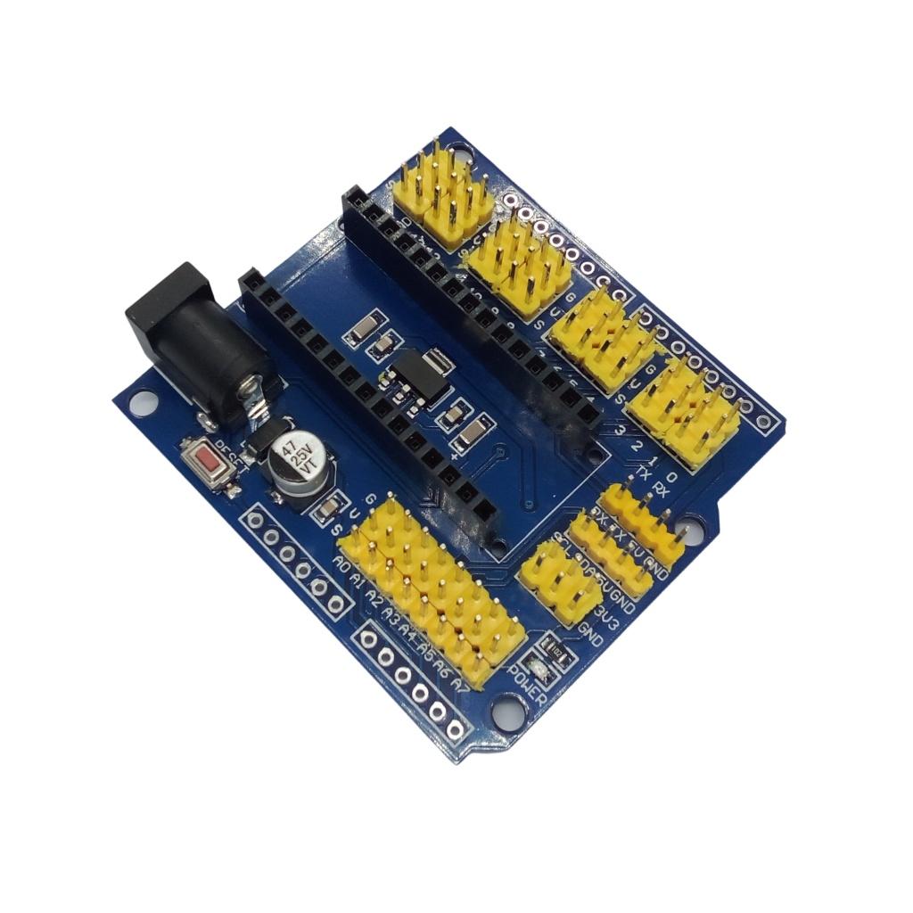 Product 328P Multifunction Expansion breakout Board I/O shield V3.0 For NANO V3.0 UNO R3 - eComponentZ image