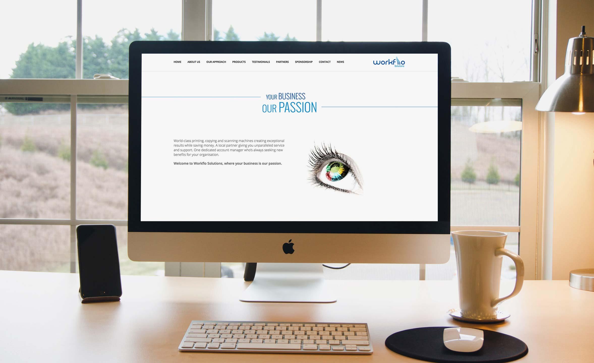 Product: Workflo Solutions Website - Keeble Creative Edinburgh