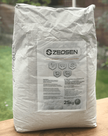 Product zeosen® natural mineral supplementary feed made of pure Zeolite Clinoptilolite - Envirolizer image