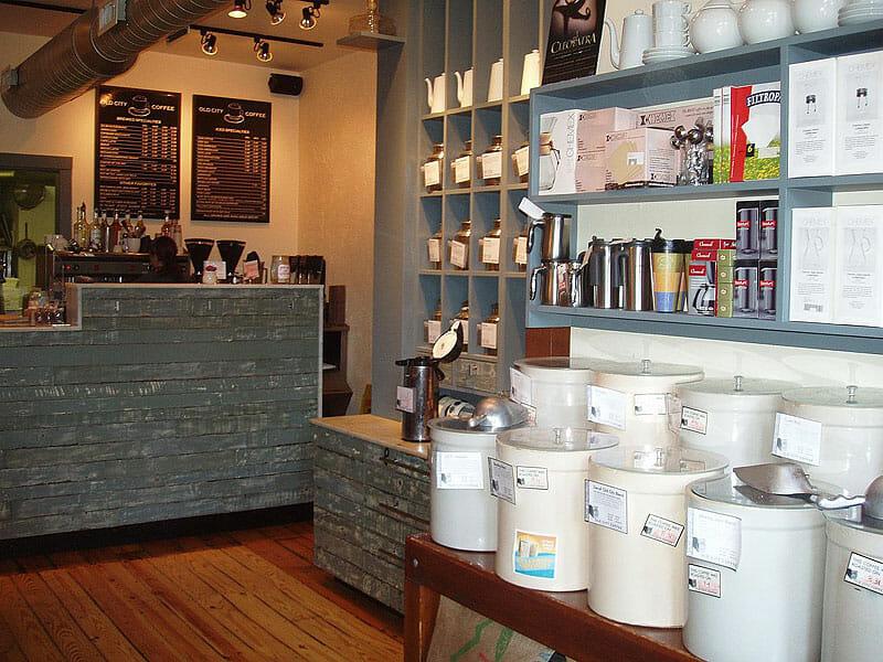 Product Custom Store Shelves | Old City Coffee | Erector Sets Inc. image