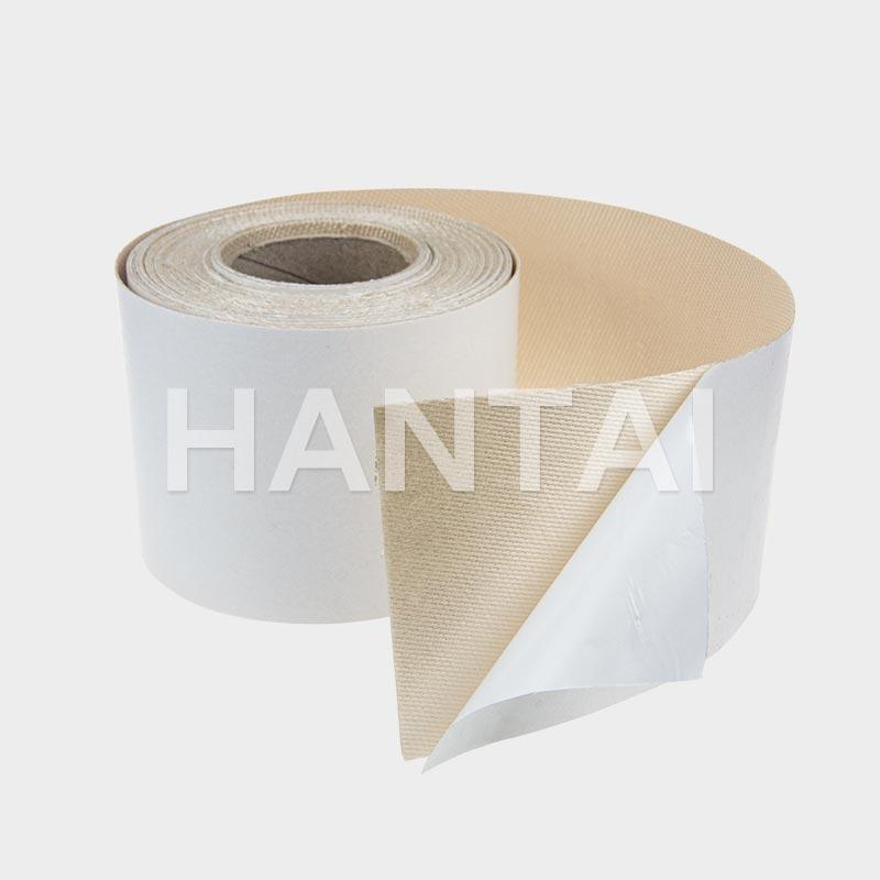 Product Silica Fiber Self-Adhesive Tape - Hantai Fire Sleeve, Fire Resistant Sleeves, Pyrojacket Alternative, Firesleeve Manufacturer And Supplier image
